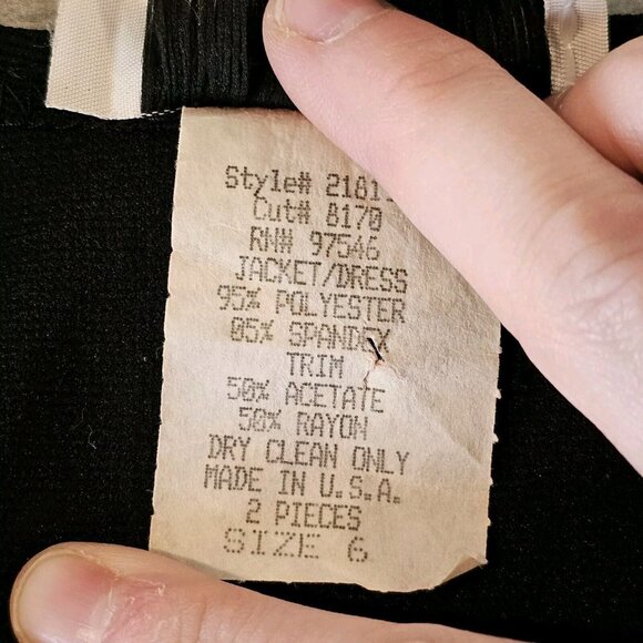 Retro‎ 90s Womens Small Black Cropped Open Blazer Jacket Red Leopard Print Cuffs - Picture 7 of 8